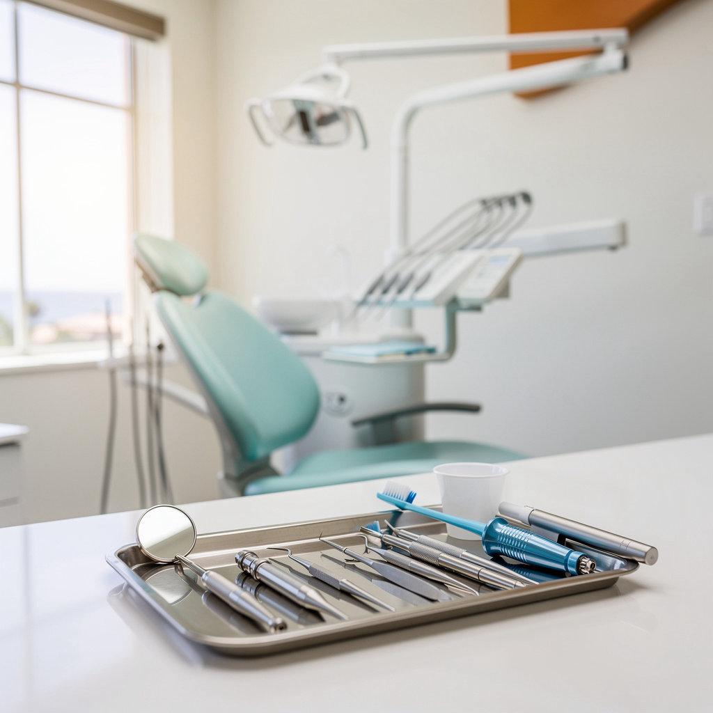 Dr. Sean S. Kashfi, DDS professional teeth cleaning service in Santa Barbara for cavity prevention and oral health