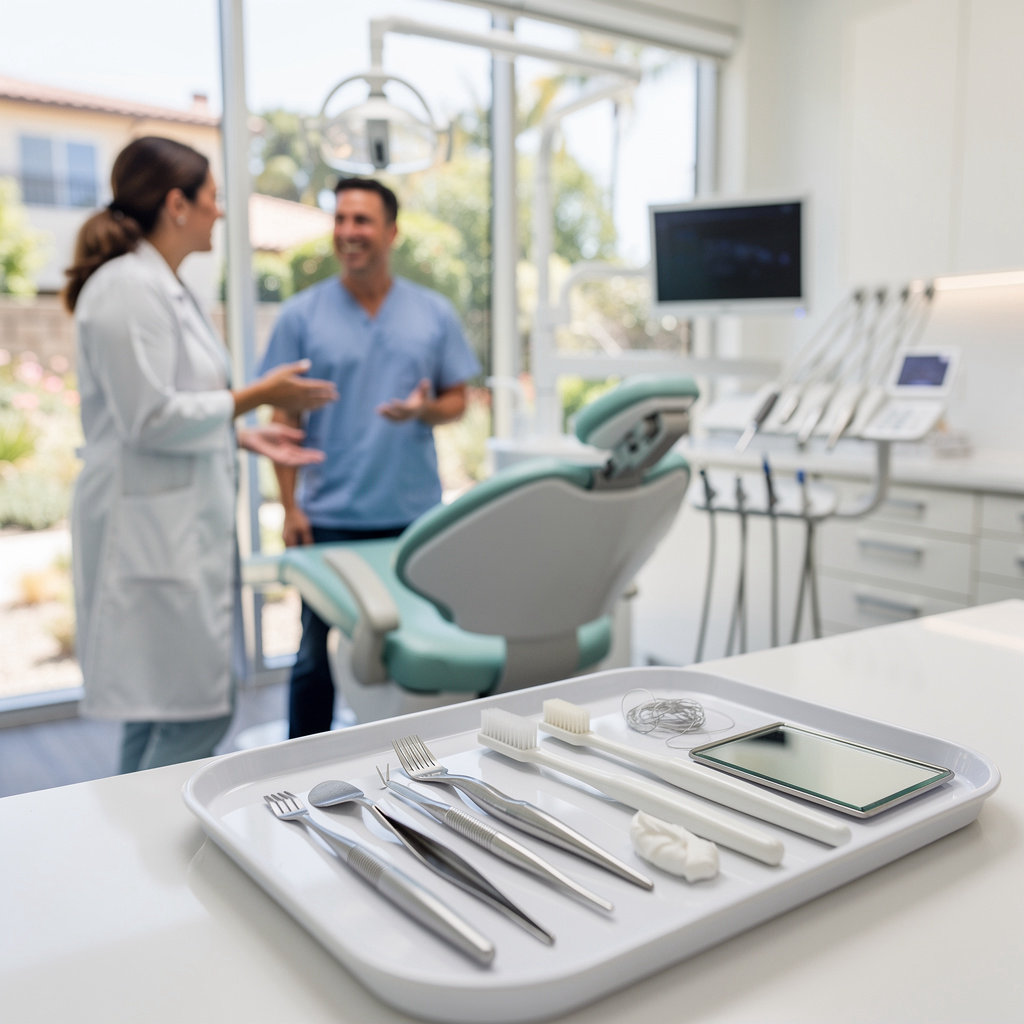 Dr. Sean S. Kashfi, DDS provides professional dental cleanings and check-ups in Santa Barbara, CA